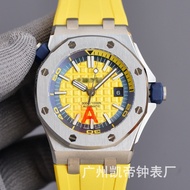 1: 1 Original Standard AAA+Royal Oak Fully Automatic Mechanical Men's Watch Waterproof Luminous Rubb