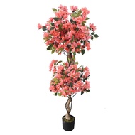 Pokok Bunga Kertas Bonsai Kuning Merah Jambu Hiasan 150CM  / Premium Artificial Bougainvillea Yellow