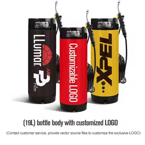 9.5L 19L Portable Tint Keg Pressure Car Wash Tank Car Wash Spray PPF TPU Window Tint Tools Car Water