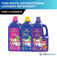 Yuri-matic Antibacterial Laundry Detergent 2.8kg - Deep Clean Colour Brightening Low Suds