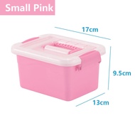 Three-Layer Transfer Box Foldable DIY handmade Guka matching box Cute Portable Plastic Family Box Gi