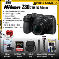 NIKON Z30 DX16-50mm Mirrorless Vlogging Camera