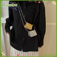 MELENE Shoulder Bag, Mini Simplicity Crossbody Bags, Cute PU Chain Versatile Handbag Lipstick