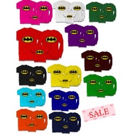 promosi family set t shirt sedondon BATMAN SALES