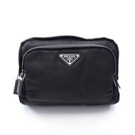 【二手】Prada PRADA TESSUTO 2NA0682DMIF0002 尼龍 Saffiano 皮革女士手拿包 全新