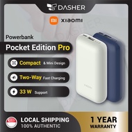 Xiaomi 10000mAh Mini Powerbank Pocket Edition Pro with 33W Max Output Charging Power Powerbank