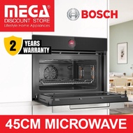 BOSCH CMG7241B1 45CM BUILT-IN COMPACT MICROWAVE OVEN