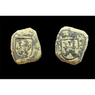1621-1626 8MARAVEDIS PHILIP IV(SPAIN)(OLIVE-GREEN PATINA) H O B B Y I S T C O L L E C T I O N