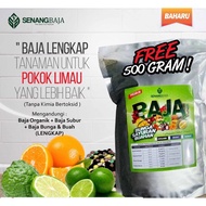 BAJA SB POKOK LIMAU PURUT NIPIS KASTURI DLL PACK JIMAT UNTUK 50 POKOK 1000GRAM + FREE 500GRAM