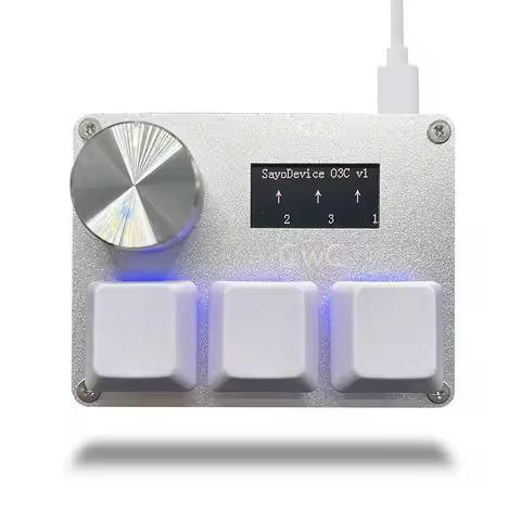 O3C Game Keyboard SayoDevice OSU O3C Rapid Trigger Hall Switches Magnetic Pink Switches Keyboard Kno