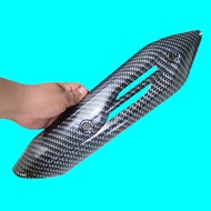 Genio carbon glossy exhaust shield cover AJMVARIATION99 AJMVARIATION99
