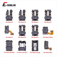 Headphone Jack Audio Flex Port Connector For HuaWei Nova 5i 4e 3 3i 3e 2 2S 2i 2 Lite Plus Young 201