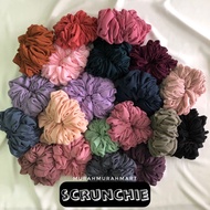 Large Premium Chiffon Scrunchies | Sanggul Tudung | Inner Scrunchies | Large Scrunchies | Sanggul Pa