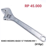 ENGLISH KEY / BAGO KEY FUKUNG KW 1 ORIGINAL 12"