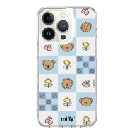 HI-SHIELD Stylish เคสใสกันกระแทก iPhone รุ่น Miffy028 [เคส iPhone17iPhone16iPhone15iPhone14iPhone13i