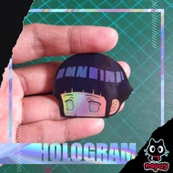 Naruto Hinata Hyuga Anime Hologram Sticker