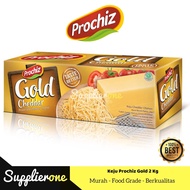 Prochiz Keju Cheddar Gold 2kg / Keju Cheddar Prochiz / Keju Parut / Keju Serbaguna