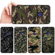 Soft black phone case for  Vivo 1811 1814 1819 1901 1804 1716 1906 1806 1726 1723 Camouflage casing 