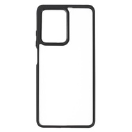 ケース 対応機種 for Vivo Y29 5G,対応機種 for Vivo Y19s 4G 半透明2 in 1 [TPUソフトエッジ+PCバックプレーン] カメラ保護 Black