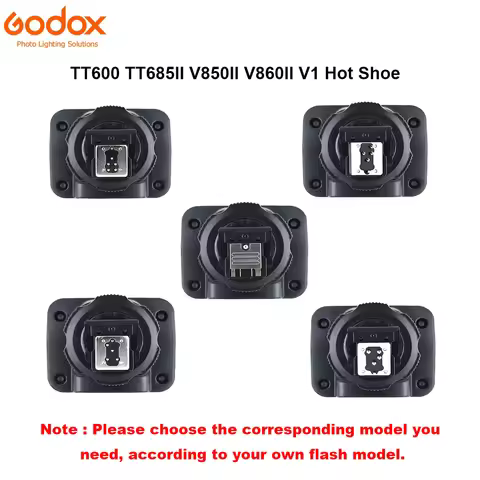 Godox Flash Hot Shoe Part Replace Accessory TT600 TT685II V850II V860II V1 for Canon Nikon Sony Pent