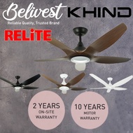 (CLIMATE VOUCHER) Khind JUPITER 48inch / 60inch DC Ceiling Fan / Mounted Fan / High Efficiency / Str