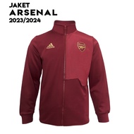 Jacket BOLA ANTHEM ARSENAL 2023 2024 IMPORT GRADE ORI OFFICIAL - JACKET ARSENAL IMPORT - JACKET ARSENAL 2024