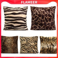 [FlameerMY] Leopard Zebra Print Pillow Case Sofa Throw Decors #01