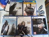 PS4/PS5  惡靈古堡8 巫師3 FF7 核心危機 潛龍諜影 metal gear solid tactical edition人機迷惘 pragmata