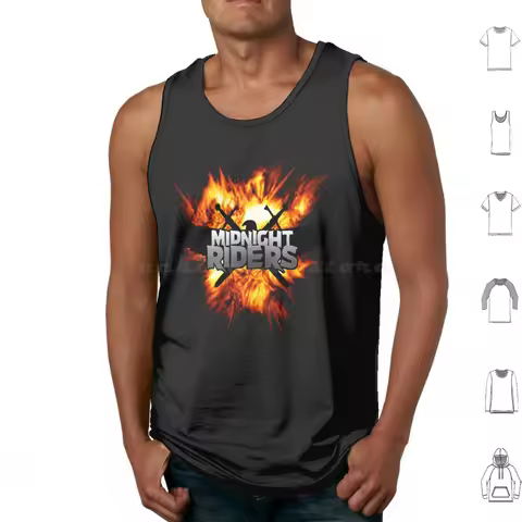Midnight Riders-Left4dead2 Tank Tops Print Cotton Left4dead Left4dead2 Zombies Left 4 Dead Left For 