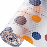 Polka Dot Shelf Liner for Kitchen Cabinets Non-Adhesive Drawer Liner Non-Slip Refrigerator Liner