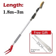 Fruit Picker Tool 6 Feet Cut and Hold Tree Pruner 1.8-3 Meters Rotation Pole Tree Trimming Long Reac