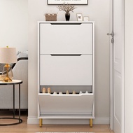 Home POP Capacity POP Slim  Large Shoe Storage Wood Flip Door Outdoor Shoes Cabinet