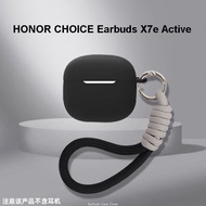 Case for HONOR CHOICE Earbuds X7e Active, Liquid Silicone Earbuds Case Cover