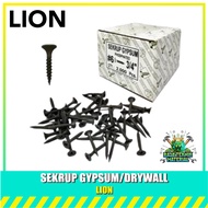 (1 BOX) LION Gypsum Screws Gypsum Screws Drywall 6X3/4 6X1 6X1-1/4 6X1-1/2 6X2 8X3