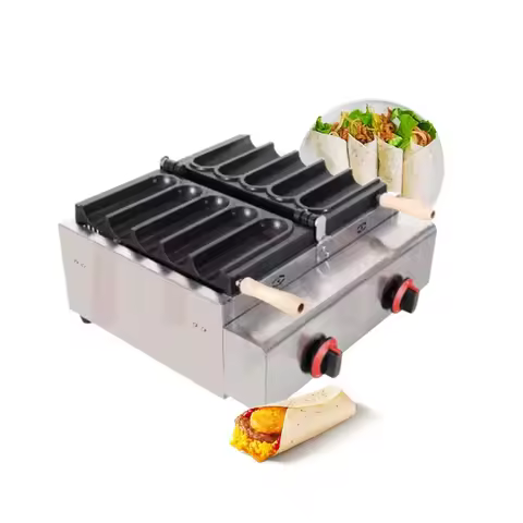 6 Sticks Waffle Maker French Chicken Wrap Waffle Maker