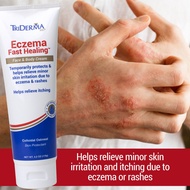 TriDerma Eczema Fast Healing Face & Body Cream, Soothing , All Natural, Aloe, Steroid & Paraben free