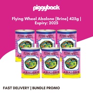 (CANS & CARTON PROMO) Flying Wheel Abalone [Brine] 425g | Expiry: 20265