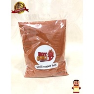 Bubuk Tabur Chili Super Hot/ Pedas ( Cabe Bubuk Pedas India ) 1Kg /