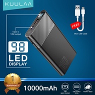 KUULAA Original PowerBank 10000mAh Portable Fast Charging Powerbank 10000 mAh USB External Charger F