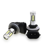 2pcs 881 LED Car Bulb Auto 881 Fog Lamp Highlight 4014 30SMD DRL Lights 12V