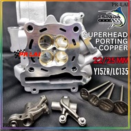 ESPADA LC135/Y15ZR Super Head Porting Copper 22/25 LC Y15 22MM 25MM 22X25 superhead racing