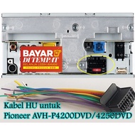 Pioneer AVH P4250DVD AVH P4200DVD 2 DIN Car Tape Plug Socket Cable Pioneer