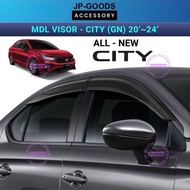 Honda City GN2 GN5 INJECTION Door Visor MDL Design Window Deflectors Accessories SEDAN HATCHBACK