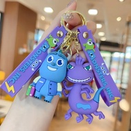 GANTUNGAN KAS Cute 3D Monster Inc Cartoon Design Keychain