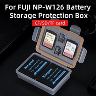 KingMa NP-W126 Battery Storage Case Battery Plastic Holder Box For Fujifilm XT3 XT2 XT20 XH1 XT20 X100F XA3 XA5 XA7 XT30