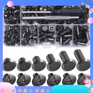 Chicago Screw Leather Rivets Assorted Screw Rivets M5 Chicago Binding Screws for Decorating PU Craft