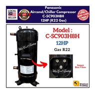 Panasonic AirCond/Chiller Compressor 12HP (R22 Gas) Model : C-SC903H8H