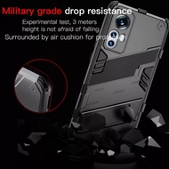 Casing Xiomi 12 Pro Hard Case Amor Robot Kickstand Cover