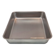 MUJI 無印良品 不鏽鋼托盤  26.5 x 20.5 x 4.5cm  單件  1個