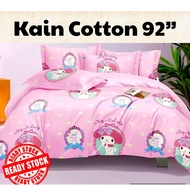 Kain Cadar Cotton Bidang 92 ” 100% Cotton/Open Meter (Kain sahaja)Kain Cartoon / Kain Cotton Cartoon